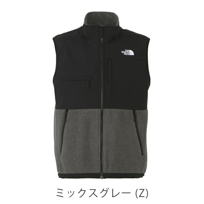 送料無料 ノースフェイス デナリベスト メンズ レディース ユニセックス フリース ベスト THE NORTH FACE Denali Vest NA72332 黒 ブラック カーキ グレー 3