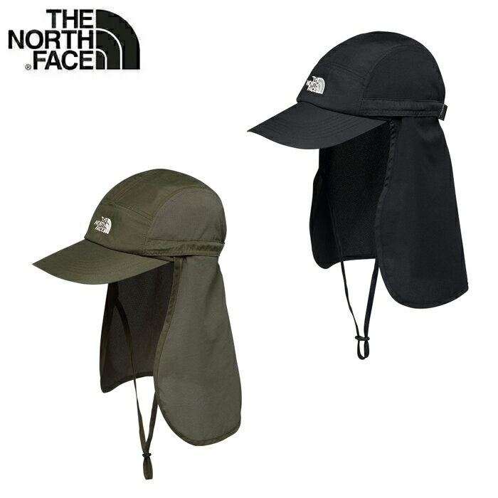 ザ・ノース・フェイス サンシールドキャップ NN02505 キャップ NN02505 ユニセックス M-L ブラック/カーキ THE NORTH FACE CAP BLACK KHAKI