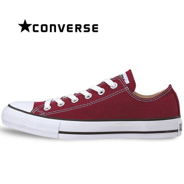 コンバース CONVERSE オールスター OX スニーカー レディース ウィメンズ メンズ キャンバス シューズ 定番 靴 くつ クツ ローカット 男性 女性 マルーン ALL STAR OX MAROON cons