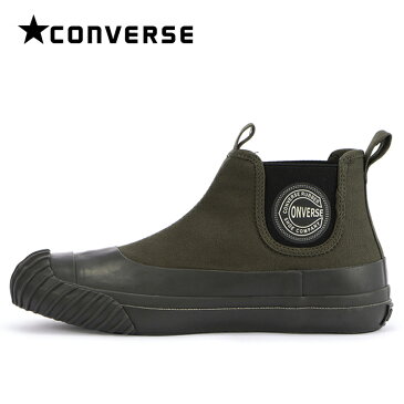 送料無料 CONVERSE コンバース ビッグC FG サイドゴア RB HI スニーカー ハイカット BIG C FG SIDEGORE RB HI 35500311 カーキ