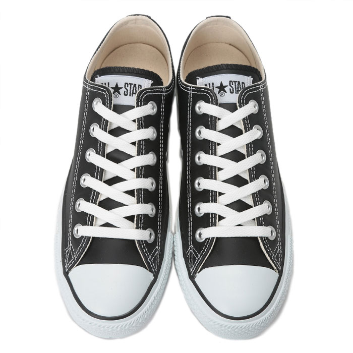 コンバース レザー オールスター OX スニーカー メンズ レディース ローカット シューズ 定番 靴 黒 白 男性 女性 CONVERSE LEATHER ALL STAR OX