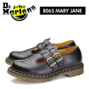 ドクターマーチン Dr.Martens コア メリージェーン 黒 ブラック ダブルストラップ ブーツ ローカット 靴 くつ クツ 女性用 レディース ウィメンズ Tストラップ CORE 8065 MARYJANE BLACK 12916001