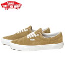 SALE バンズ エラ スニーカー メンズ レディース ローカット スケートシューズ スウェード ブラウン VANS ERA PIG SUEDE TOBACCO BROWN VN0005UETBN 靴 くつ クツ