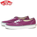 SALE バンズ オーセンティック スニーカー メンズ レディース ローカット スケートシューズ 定番 パープル VANS AUTENTIC COLOR THEORY DARK PURPLE VN0009PVDRV 靴 くつ クツ