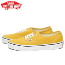 送料無料 バンズ オーセンティック スニーカー メンズ レディース ローカット スケートシューズ イエロー 黄 VANS AUTHENTIC COLOR THEORY GOLDEN GLOW 靴 くつ クツ VN000BW5LSV