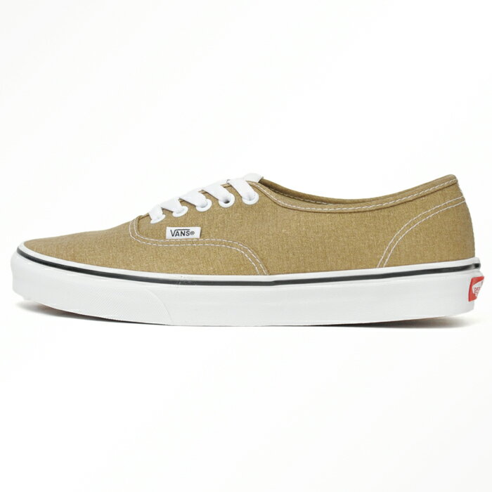 送料無料 バンズ オーセンティック スニーカー メンズ レディース ローカット スケートシューズ 定番 ベージュ VANS AUTENTIC BRONZE AGE/TRUE WHITE VN0A5HZS9EN 靴 くつ クツ