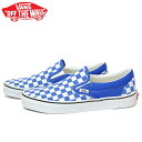 SALE oY Xb| Xj[J[ Y fB[X LoX `FbN `FbJ[{[h u[ XP[gV[Y C  Nc VANS CLASSIC SLIP-ON COLOR THEORY CHECKERBOARD DAZZLING BLUE VN0A7Q5D6RE