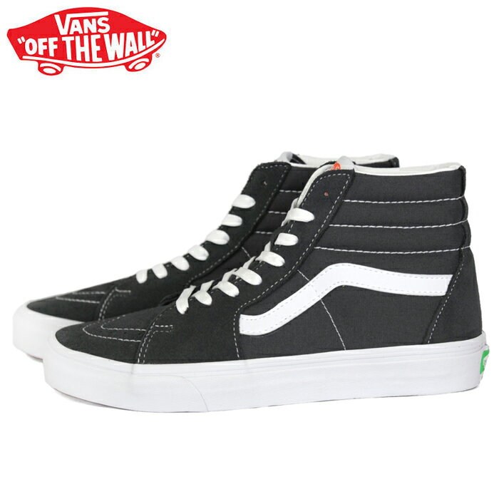 送料無料 バンズ スケート スケートハイ スニーカー メンズ レディース ハイカット スケートシューズ グレー 灰 VANS SK8-HI VN0A7Q5N1O7 GLOW OUTSOLE ASPHALT 靴 くつ クツ 1