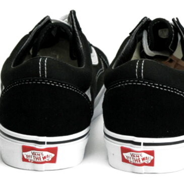 バンズ オールドスクール スニーカー メンズ レディース ローカット スケートシューズ 定番 黒白 ブラック VANS OLD SKOOL BLACK 靴 くつ クツ