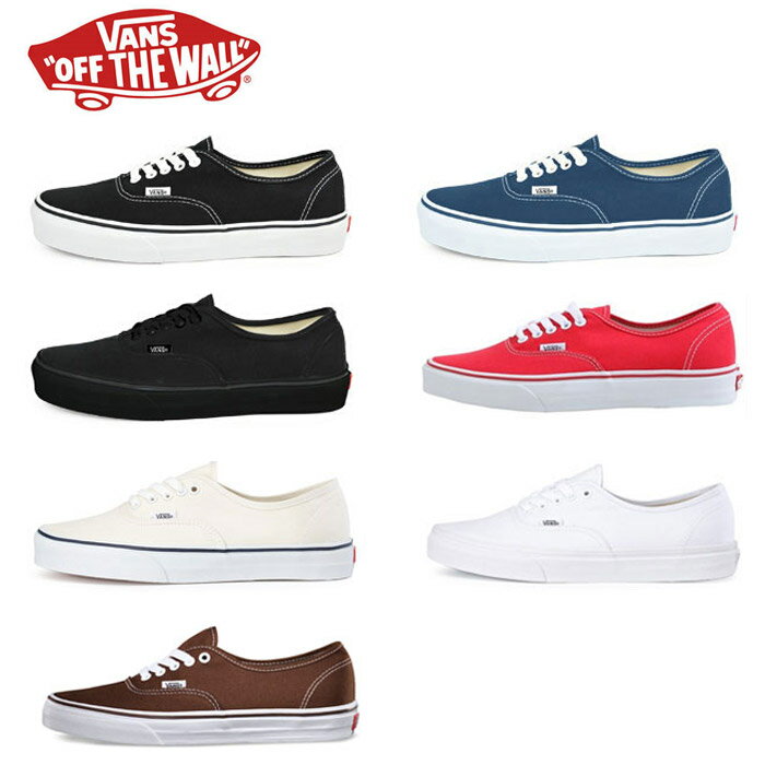 VANS Х ƥå USA ˡ  ǥ  ȥ塼 ֥å ͥӡ ۥ磻 å ץå         VANS AUTHENTIC BLACK NAVY BLACK/BLACK RED WHITE ESPRESSO