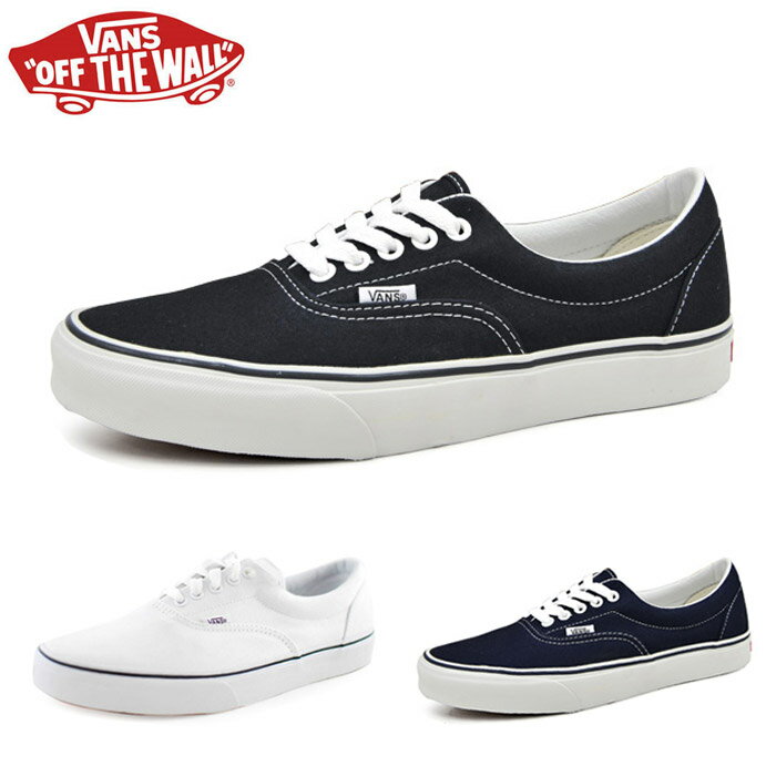 VANS ERA Х  USA Х ˡ  ǥ  ȥ塼 塼 ǥå塼 å       ֥å ͥӡ ȥ롼ۥ磻 ERA BLACK NAVY TRUE WHITEפ򸫤