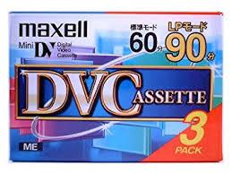 マクセルmaxell DVM60SEN.3P MiniDVカセット60分●新品・画像はは3P画像です ...