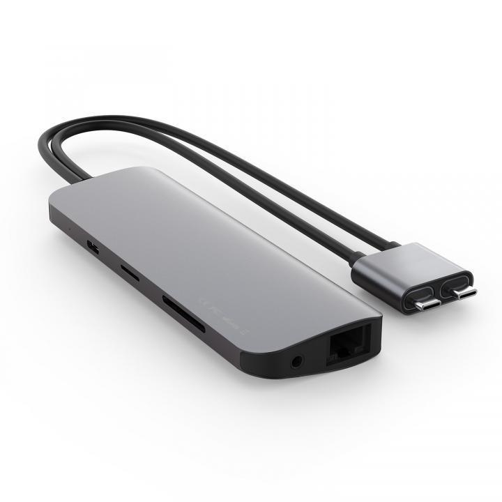 HyperDrive VIPER 10-in-2 USB-C ハブ HDMIポート USB-A MicroSDカードスロット SDカードスロット 耐久性 冷却性能 HDMIポート 快適 勉励 デスク用品 ハイパー テレワーク【4月中旬】