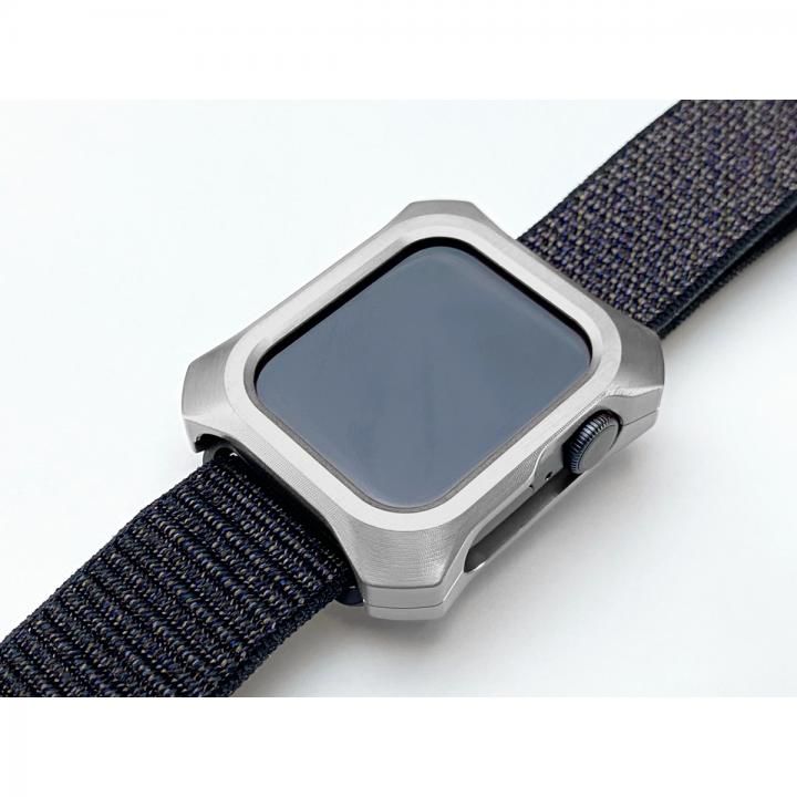 Solid bumper ソリッドバンパー for Apple Watch 40mm、Series4.5.6/SE用 アップルウォッチ 耐衝撃 軽量 メタリック シルバー ギルドデザイン GILD design カバー ケース