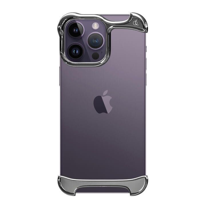 iPhone14 Pro Max ケース Arc Pulse アークパルス アルミ・ミラーシルバー