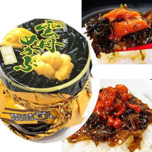 雲丹めかぶ 佃煮 瓶入り 150g