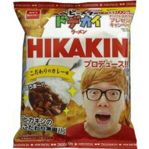 おやつカンパニー ベビースタードデカイHIKAKIN こだわりのカレー味 65gx12袋
