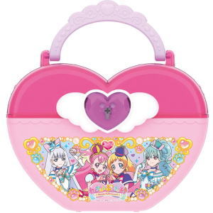 ハート ひろがるスカイ!プリキュア リボンケース かぎ2個付 クリスマスグッズ お菓子付きのサムネイル