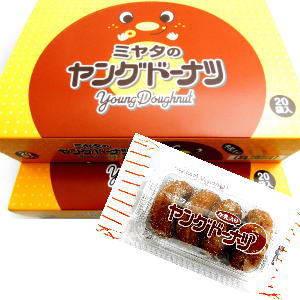 宮田製菓 ヤングドーナツ 4個入り ×20個セット