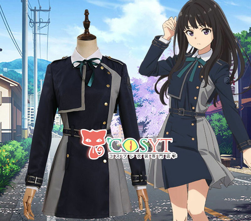 COSYTの【COSYT】リコリス・リコイル 井ノ上たきな 制服 コスプレ衣装 仮装 変装 コスプレ 可愛い cosplay ゲーム イベント パーティ｜アングル2