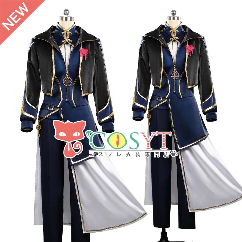 【COSYT】バーチャル YouTuber vtuber ましろ爻 5周年ライブ衣装 コスプレ衣装 仮装 変装 コスプレ cosplay ゲーム イベント パーティ