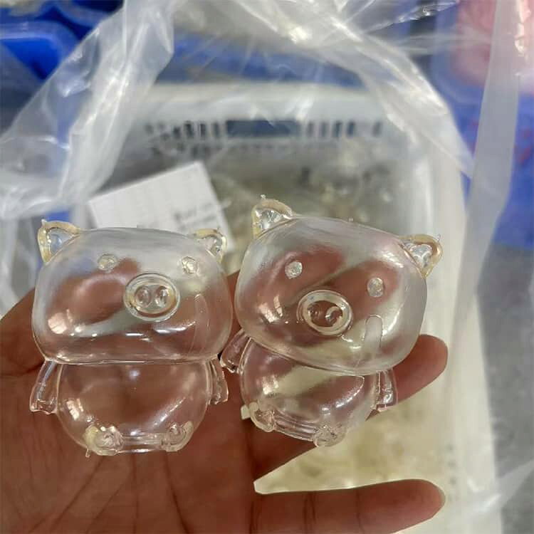 スクイーズの皮 DIYスクイーズ 空ボール 10個セット 透明スクイーズの皮 手作りスクイーズキット ぷにぷに もちもち 握る玩具 感触おもちゃ スクイーズボール 捏ねるおもちゃ オリジナルスクイーズ作り ビーズ ジェル入れ ストレス解消 送料無料 applecollection-10062272 あっぷるコレクション楽天市場店 サンプル画像3