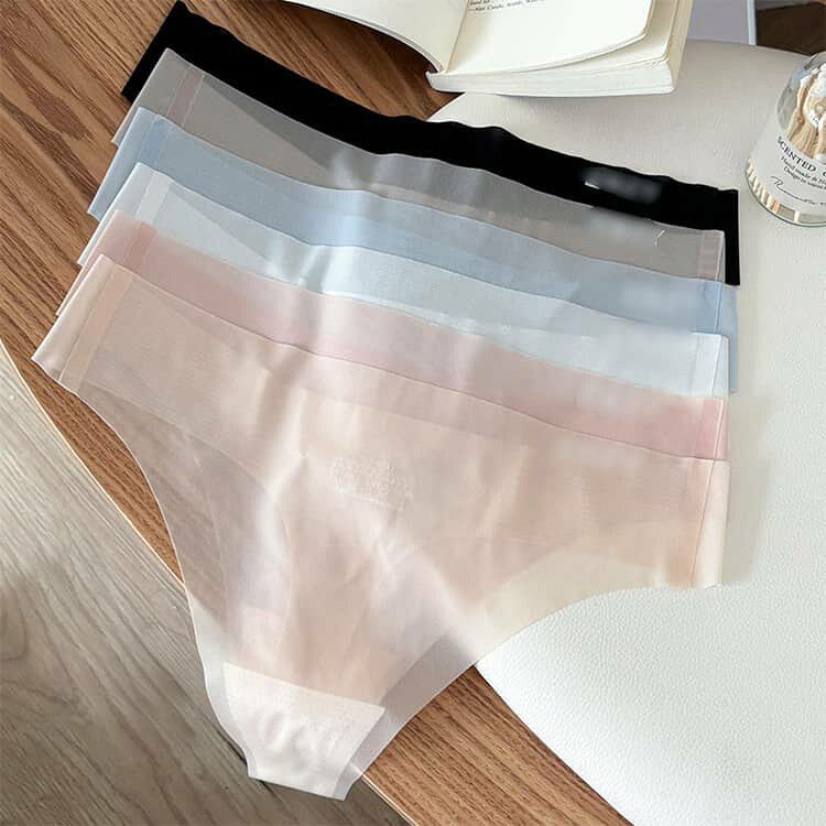 あっぷるコレクション楽天市場店のレディース パンツ ショーツ 女性用 Tバック 下着 シームレス セクシー 通気性 食込まない 締め付けない ハイスリット パンティー 薄手 軽量 無痕 美尻効果 6枚セット 無縫製 響かない｜アングル3