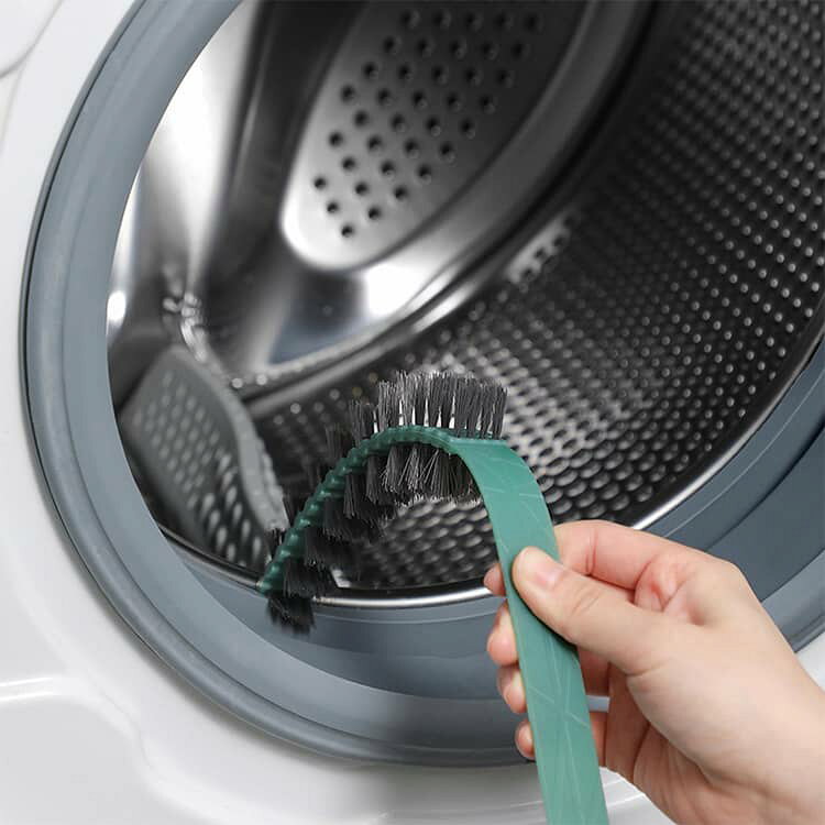 2枚入り 洗濯機用掃除ブラシ 柄付きブラシ クリーニングブラシ ドラム式洗濯機 クリーナー 隙間掃除 すき間 洗濯槽 汚れ取り 埃取り 糸くず お手入れ 曲がる ロング 汚れ取り ホコリ取り カビ対策 排水口 エアコン クーラー 掃除グッズ 便利グッズ 送料無料 applecollection-10065379 あっぷるコレクション楽天市場店 サンプル画像2