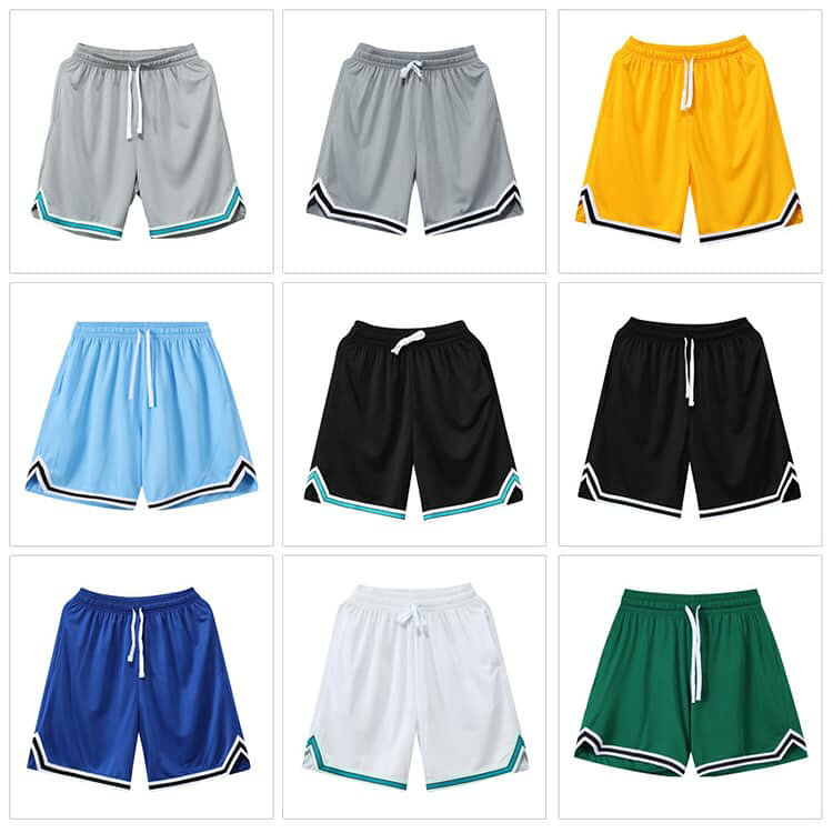 メンズ バスケパンツ ショートパンツ バスケパンツ ハーフパンツ 短パン ジャージ バスケットボールパンツ 無地 バスパン レディース 膝上 ズボン 半ズボン スポーツ ランニング 運動会 体育祭 ボトムス ユニセックス applecollection-10059670 あっぷるコレクション楽天市場店 サンプル画像2