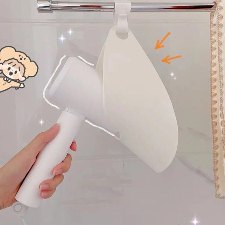 引っ掛け ドライヤー収納 ドライヤーラック ドライヤー入れ ドライヤーホルダー 北欧 ドライヤースタンド 脱衣所 フック付き 扉 洗面台 ポール 収納 簡単 取り付け ドライヤー収納 便利グッズ シンプル おしゃれ 吊り下げ applecollection-10048854 あっぷるコレクション楽天市場店 サンプル画像2