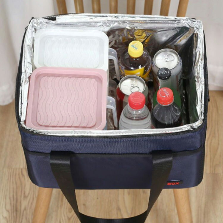 保温保冷バッグ ショッピングバッグ 大容量 10L/16L/25L ボックス型 クーラーバッ...