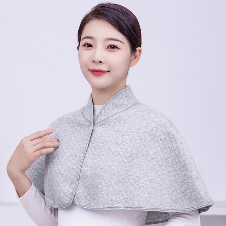 肩当て レディース ルームウェア ケープ 春秋冬 入院 羽織り ナイトウェア メンズ レディース 肩掛け 前開き 部屋着 マタニティ 授乳ケープ 可愛い お洒落 ポンチョ 防寒着 寒さ対策 冷え対策 あったか 男女兼用 送料無料 3