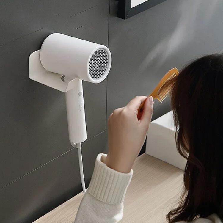 ドライヤーホルダー ドライヤーラック 引っ掛け ドライヤースタンド 壁掛け ドライヤー 収納 ドライヤー入れ 壁面収納 簡単 取り付け ドライヤー置き 整理 便利グッズ スチール 耐久性 錆びにくい 洗面所 脱衣所 シンプル おしゃれ かわいい 北欧 applecollection-10049038 あっぷるコレクション楽天市場店 サンプル画像3