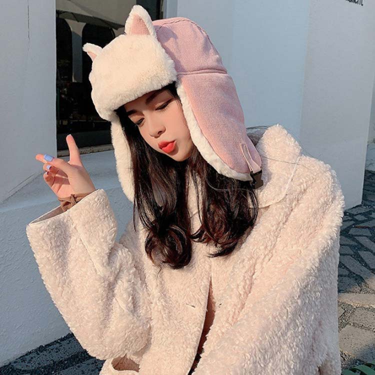 耳あて付 耳当て付 帽子 メンズ レディース ...の紹介画像2