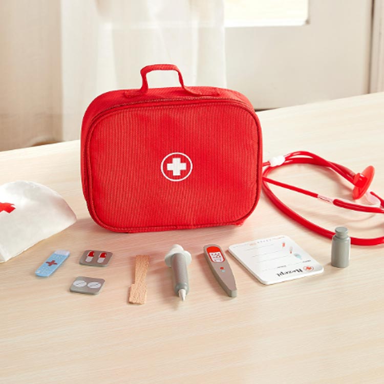 知育玩具 2タイプ選べる お医者さんごっこ おままごと コスプレ医者 医者ゲーム ミニドクター 男の子 女の子 親子 ゲーム 誕生日 クリスマス プレゼント お医者さんセット ごっこ遊びトイ 木製おもちゃ 子供おもちゃ ままごと キッズ 子供