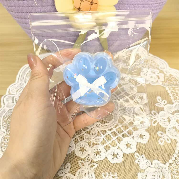 7点セット スクイーズ ワッフル ドーナツ 肉球 ネコ ねこ ブルー 低反発 ぬいぐるみ おもちゃ かわいい 握る ストレス解消 発散 グッズ かわいい 柔らかく おもしろ 握る 触感 もちもち おしゃれ オシャレ Y2K 握って遊ぶ 子供 大人兼用 送料無料 applecollection-10057470 あっぷるコレクション楽天市場店 サンプル画像3