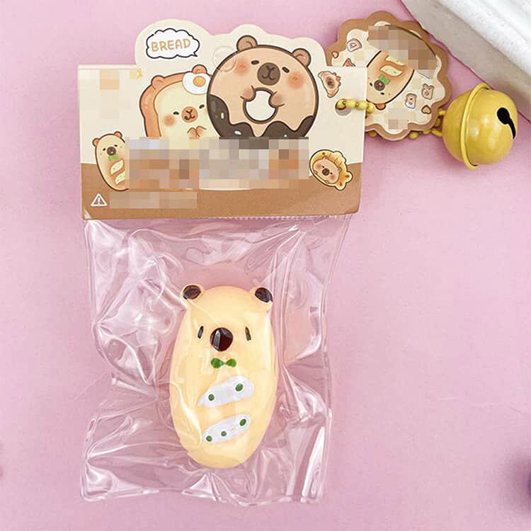 8個セット ミニ スクイーズ チャーム カピバラ 食べ物 ミニ スクイーズ ぷにぷに 低反発 ボールチェーン付き ストレス解消 発散 グッズ 知育玩具 おもちゃ fidget toy 握る 可愛い 減圧 子供 暇つぶし おもしろグッズ キッズ おもちゃ ギフト プレゼント 送料無料 applecollection-10057500 あっぷるコレクション楽天市場店 サンプル画像3