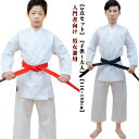 空手着 3点セット 子供 大人 ジュニア 110-180cm 空手衣 白帯 上下+帯 セット 空手 空手道着 初心者 入門者向け 男女兼用 空手スーツ 子ども ...