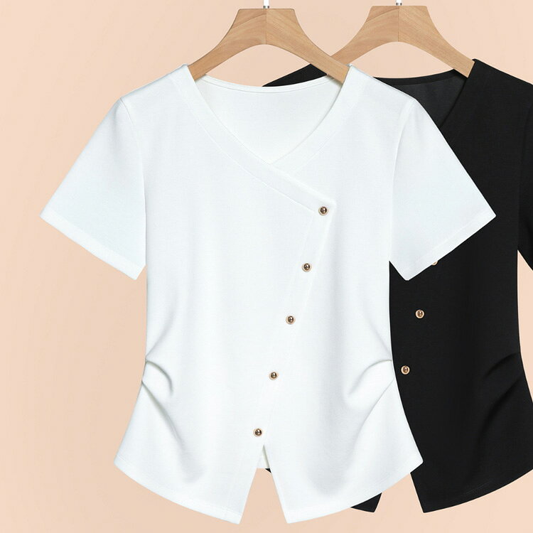tシャツ 夏 アシンメトリー レディース 涼しい tシャツ カットソー 半袖 オフィス ...