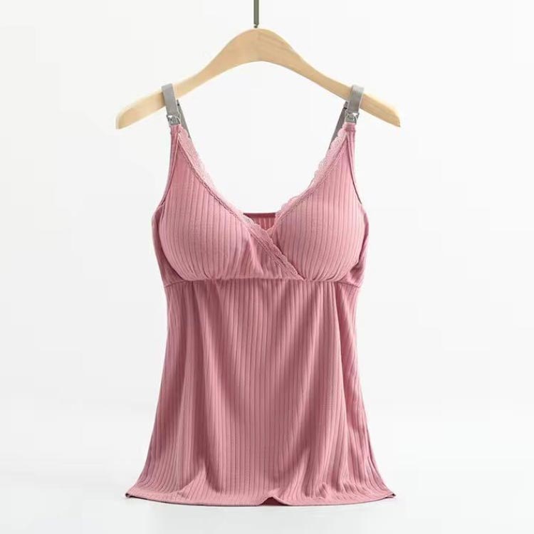 カップ付き 授乳 キャミソール マタニティ 授乳キャミソール マタニティキャミソー...
