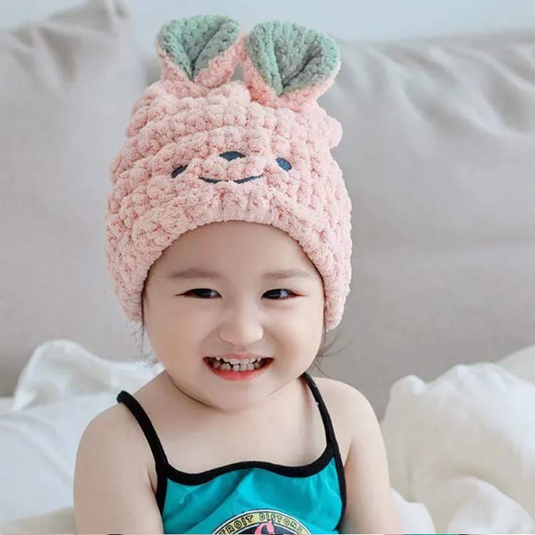 タオルキャップ 女の子 プール スイミング 子供 キッズ ヘアキャップ かわいい う...