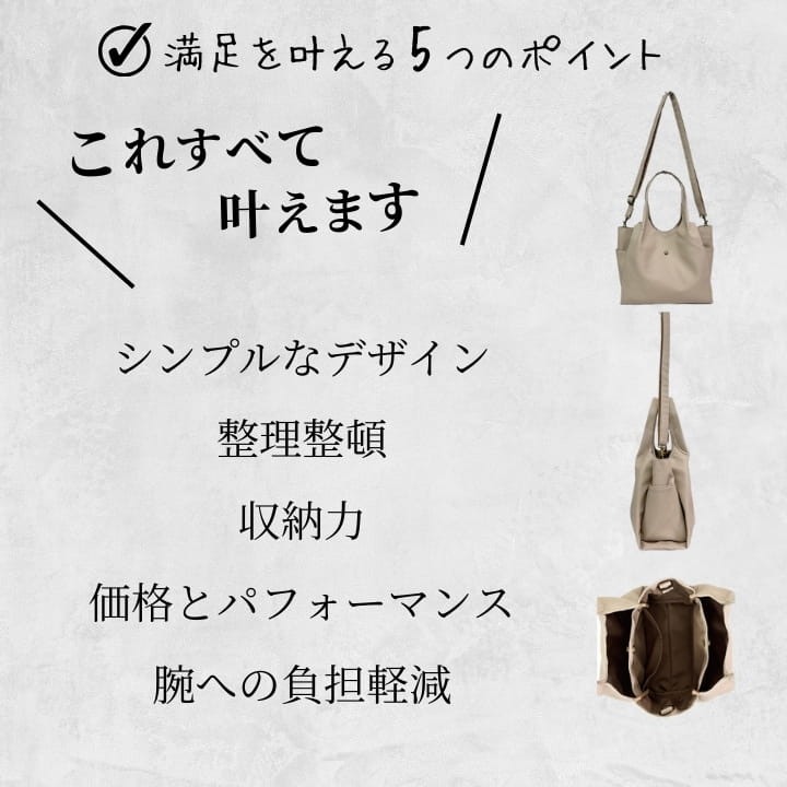 あっぷる本舗の【正規販売店】Lafiel ラフィール 2WAYトートバッグ 合皮 RC003191700 レディース 軽量 3層収納 アオリポケット 斜め掛け 肩掛け ショルダーバッグ サブバッグ｜アングル2