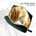 送料無料 化粧 コスメ ポーチ ELTRAD GOLD ゴー