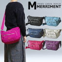 在庫限り 斜め掛け バッグ レディース メンズ 軽量 ショルダー メリーメント MERRIMENT 多機能性重視改良版 ss