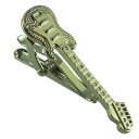 ネクタイピン ユニーク ギター エレキギター 楽器 音楽 シルバー CS 送料無料