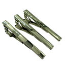 ネクタイピン シンプル ラインストーン付き シルバー ビジネス用 NP-020305 3本セット 送料無料 【お買い得品】