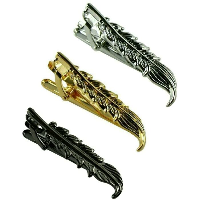 楽天アップルハウス アネックスネクタイピン ユニーク はね ハネ 羽 羽根 羽毛 鳥 シルバー ゴールド ブラック AL 送料無料