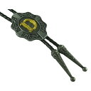 ループタイ ボロタイ ポーラータイ ポロタイ ネックレス メンズ レディース LTS-300 アルファベット イニシャル 頭文字 D 送料無料