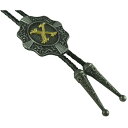 ループタイ ボロタイ ポーラータイ ポロタイ ネックレス メンズ レディース LTS-300 アルファベット イニシャル 頭文字 X 送料無料