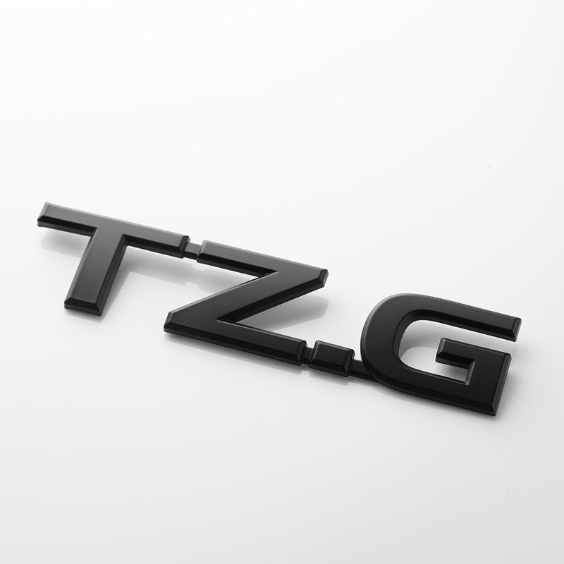 トヨタ ランクル ランドクルーザープラド マット ブラック リアエンブレム TZ.G TZG 75441-60630